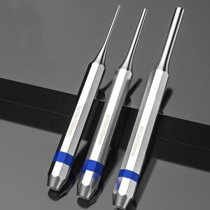 2-8mm 롤 핀 펀치 세트 도구 리무버 헤비 듀티 치즐 핸드 콘 쥬얼리 시계 수리 툴