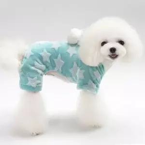 별나라 올인원반려견옷 극세사 강아지겨울옷 강아지잠