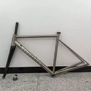 자전거프레임 SEABOARD CR03 크로모릴 스틸 로드 자전거 프레임카본 포크 포함 - 내부 케이블 라우팅 28C