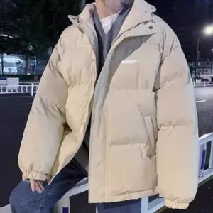 [블로썸스틸] HH-C39  남자 데일리 레터링 패딩 점퍼 (23497536A)