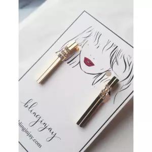 [폭스타일] 캘리 바 귀걸이/귀찌