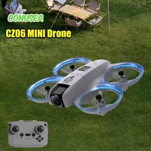 오토바이무선충전거치대 CZ06 미니 드론 4k 전문가용 비행기 UFO fpv wifi 카메라 탑재 원격 조종 경량 헬리콥터