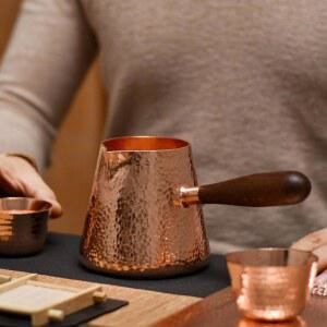 구리 핸드드립 주전자 500ml 홈카페 좁은 핸드브루잉 커피포트 동주전자 포트 티포트