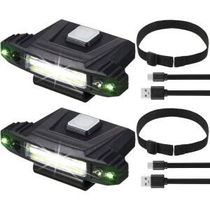 머더 울트라 브라이트 미니 모자 USB 램프 라이트 충전식 낚시 4가지 손전등 모드 방수 바이저 클립 캠핑용 하드햇 LED 헬멧