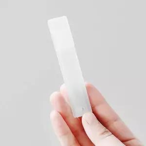 네일 파일 글라스 보호 굿즈 미니 보관 위생 주머니 케이스 파우치 투명 손톱 다듬기 휴대