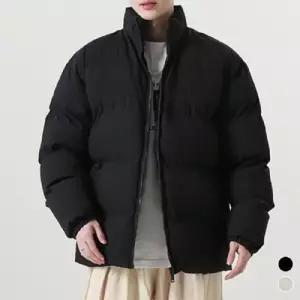 [블로썸스틸] LM-0258 남성 루즈핏 하이넥 숏 패딩 (11585405A)