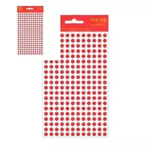 노트북꾸미기 라벨 견출지 지름 갑 20개입 숫자스티커 다꾸스티커 스티커다꾸 다꾸템 10-303-3R 5cm