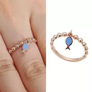 [rorojewelry]블루 타이드 피쉬 / 18k