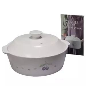 요리냄비 코렐 인덕션 내열 냄비 뚝배기 도자기 전골 24cm