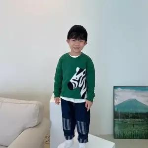 유아티셔츠 지브라그린 아동 긴팔티셔츠 남아맨투맨 205290