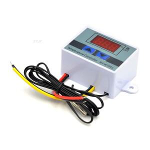 Arduino 냉각 가열 스위치 온도 조절기 NTC 센서 용 10A 12V 24V 220VAC 디지털 LED 컨트롤러 XH-W3001