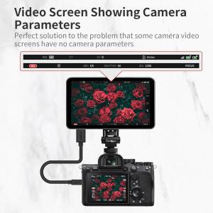 포트키 LH7P 7인치 무선 카메라  3D LUT 출력 1920x1080p 고휘도 터치스크린 (비디오 사진 라이브 방송용)