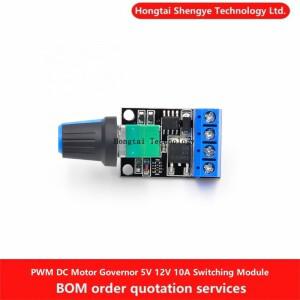 HW-070 M DC 전동 속도 컨트롤러 5V-16V 12V 스위치 10A 기능 LED 디밍 모듈