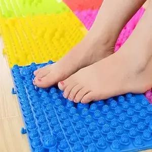 발 마사지 쿠션 침술 반사 요법 워킹 패드 발가락 보드 매트 욕실 요가 미끄럼 방지