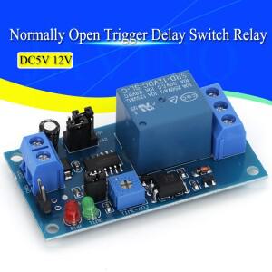 1-10Pcs Javino  지연 릴레이 켜기지연 끄기 스위치 모듈 타이머 포함 DC 12V 5V