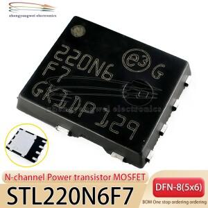 2PCS STL220N6F7 DFN-8 5x6 220N6 F7 N 채널 60 V 120A 전력 트랜지스터 MOSFET 전계 효과