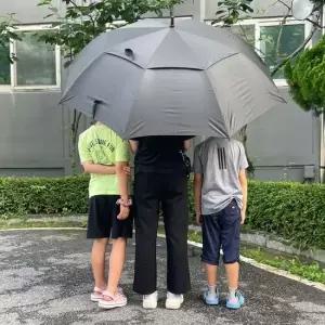 장우산 150cm 자동우산 빅사이즈 바람에강한 우산 반자동우산