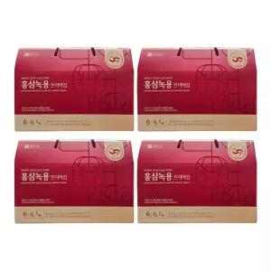 종근당건강 홍삼녹용 프리미엄 50ml x 30포 4박스 HI