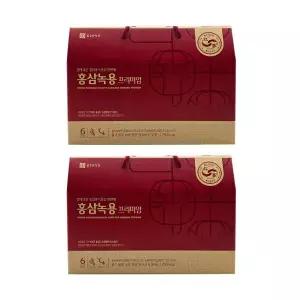 종근당건강 홍삼녹용 프리미엄 50ml x 30포 x 2박스 /An