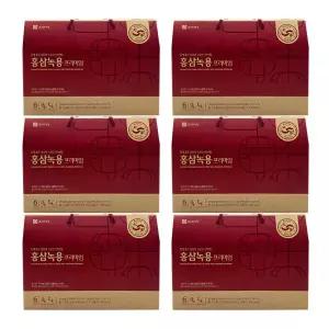 종근당건강 홍삼녹용 프리미엄 50ml x 30포 x 6박스 /SO