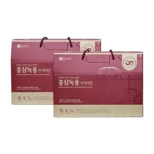 종근당건강 홍삼녹용 프리미엄 50ml x 30포 2개 / WJ