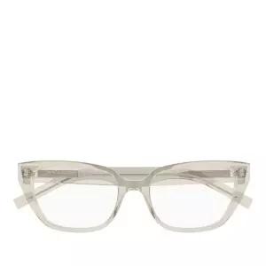 슬림 트랜스페어런트 베이지 안경테 SL 896 004 BEIGE BEIGE TRANSPARENT 55