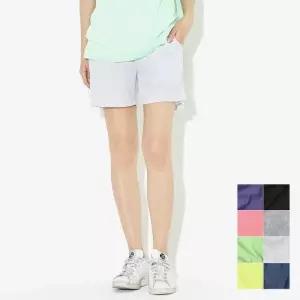 여성 데일리 예쁜 칼라감 기본 스타일 3부 반바지 츄리닝바지 여자슬랙스 (WB0465E)