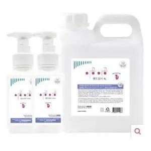 이공베이비파우더향4L+500mlx2대용량리필거품형물비누 (WAEA905)