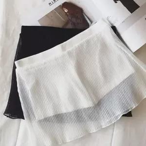 레이어드 메쉬 주름속치마 데일리 베이직 속바지 시원한속바지 (WB2EA01)