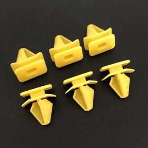 2040Pcs 자동차 바퀴 아치 서라운드 트림 판자  프레임 눈썹 플라스틱 패스너 클립 리벳 볼보 호환 S60 S80