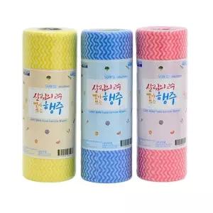 뜯어쓰고 빨아쓰는행주 키친타올 롤형 50매 헹주 업소용행주 카페행주 (W3E4C96)