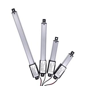 30mm50mm100mm150mm DC 12V Mirco 전기 선형 액추에이터 30N60N100N150N 전동 컨트롤러 미니 소형 푸시로드