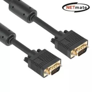 NETmate RGB 3-9 모니터 케이블 3m 컴퓨터 모니터선 연결 변환 PC