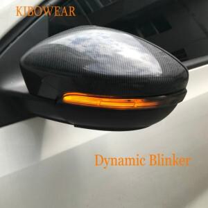 2pc 쌍 LED 동적 회전 신호등 폭스 바겐 제타 MK6 유로 GLi Passat CC B7 비틀 Scirocco 미러 2013