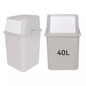 대형 재활용 분리수거함 40L 플라스틱 쓰레기통 (WC03DDA)