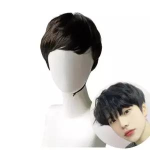 남성용 웨이브 다운펌 패션 헤어가발 전체가발 통가발 (WC46CE9)