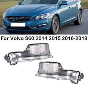 볼보 호환 S60 2014 주간 러닝 라이트 LED 자동차 앞 Bupmer DRL 안개등 액세서리 31434567