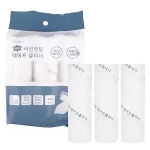 디디샵 사선 컷팅 16cm 테이프 클리너 리필 3p 강아지털 고양이털 (WE4335B)