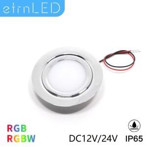 EtrnLED 방수 LED 다운라이트 미니 소형 야외 스포트 천장 매입형 욕실 사우나 주방 캐비닛 RGB 다운 3W 12