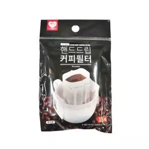핸드드립 커피필터 홈카페핸드드립커피여과지 드립백 커피종이 (WB88E07)