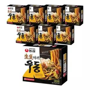 농심 생생야끼우동 데리야끼맛 251g X 8개