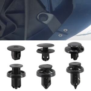 150PCS Honda Acura Accord Civic CR-V Odyssey Fit 액세서리 용 푸시 타입 리테이너 클립 자동차 부품 범