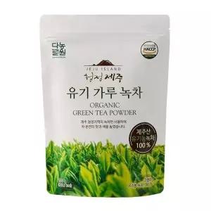 고품질 다농원 청정제주 유기가루녹차 200g 다농원유기녹차가루 (W5F8447)