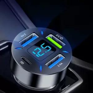 차량용 QC3.0 PD 2.4A 고속충전 시거잭 시가 시거 용기 휴대폰기 자동차소켓 멀티