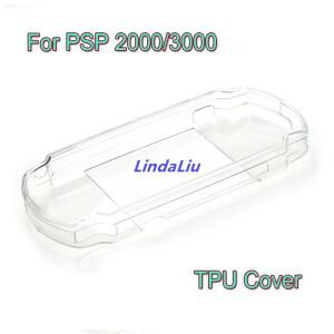 PSP 1000 2000/3000 콘솔 용 TPU 실리콘 쉘 케이스 보호 고무 스킨 소프트 커버