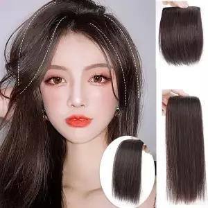 옆머리 볼륨 헤어가발 부분가발 똑딱이가발 가발피스 여성볼륨가발 (W8F7AFF)