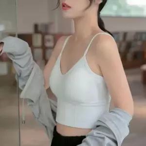 나시 여름 렛 백리스 브라 크롭탑 스포츠 노후 WFNW665