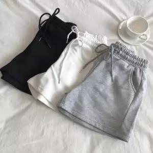 데일리코지 밴딩 반바지 밴딩반바지 여름 하이웨스트 여성 WFOE1P5