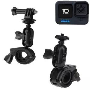 GOPRO10 호환 액션캠 바이크 핸들 마운트 블랙박스 고프로 10 (W97D2AD)