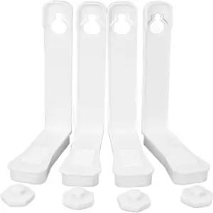 Kuulein 4pcs 시트 스트랩 홀더 침대 패스너 매트리스 고정 클립 가정용품 헤비 듀티 소파용